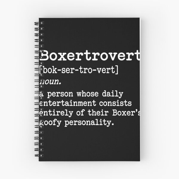 Item preview, Boxertrovert Boxer Dog Owner Pet Lover designed and sold by PopStars1993.