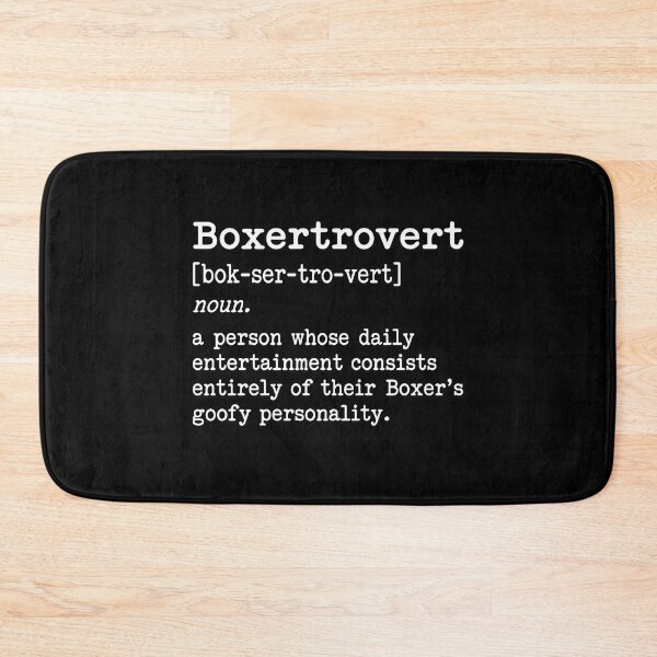 Item preview, Boxertrovert Boxer Dog Owner Pet Lover designed and sold by PopStars1993.