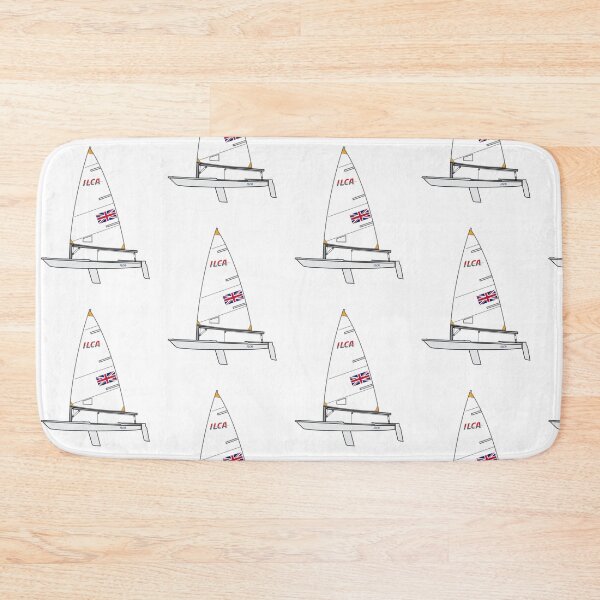 Item preview, ILCA 4 Sailing Dinghy with UK Flag designed and sold by SailWolf--.