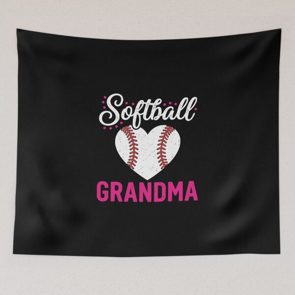 Item preview, Softball Grandma Grandparent Game Day Fan designed and sold by PopStars1993.