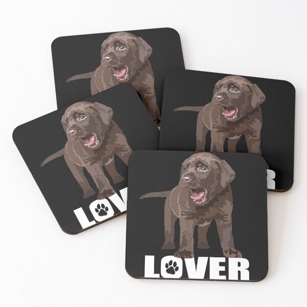 Item preview, Chocolate Labrador Puppy Lover designed and sold by Just-Arts-4U.