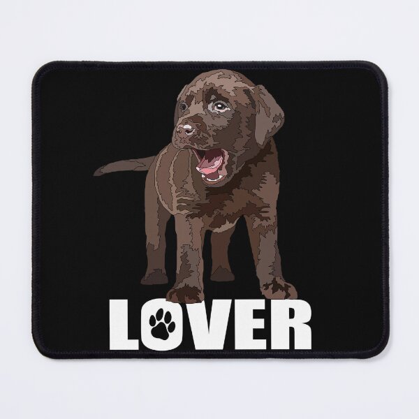 Item preview, Chocolate Labrador Puppy Lover designed and sold by Just-Arts-4U.