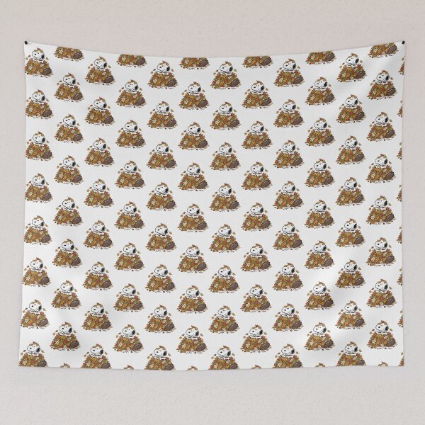 Item preview, Snoopy Enjoying Autumn Leaves Seasonal Fall Design designed and sold by FKDesign1.