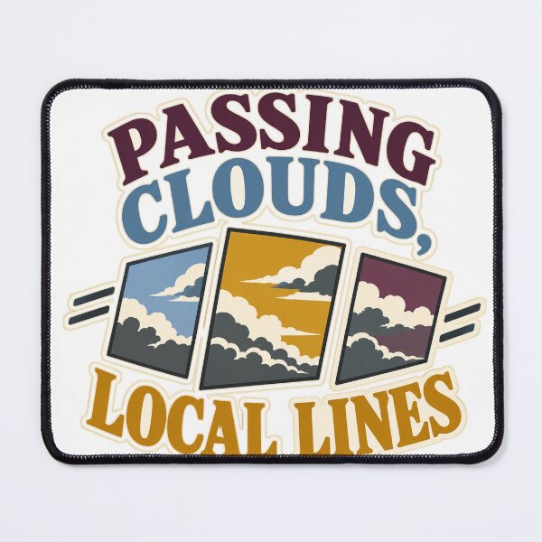 Item preview, Passing Clouds Local Lines designed and sold by aihrgdesign.