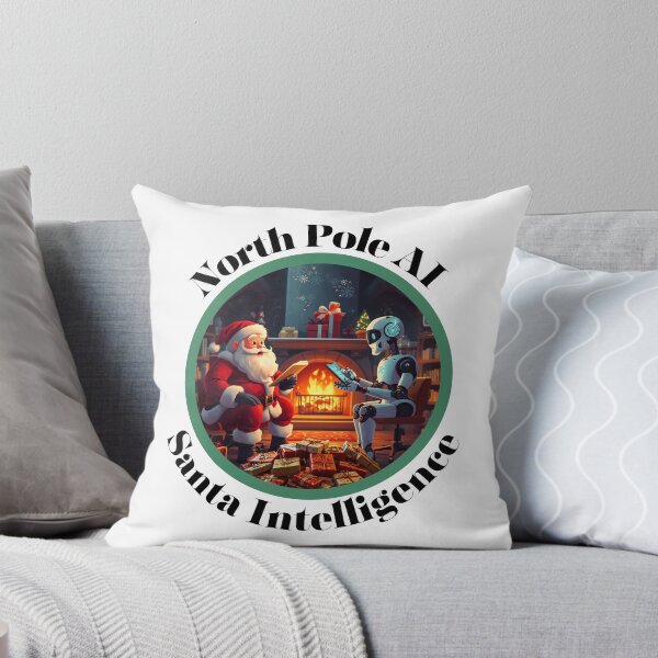 Item preview, North Pole Artificial Intelligence Santa Intelligence. designed and sold by MPC-Mince-Pies.
