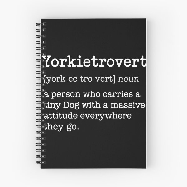 Item preview, Yorkietrovert Yorkie Dog Owner Introvert Funny Pet Lover Definition designed and sold by PopStars1993.