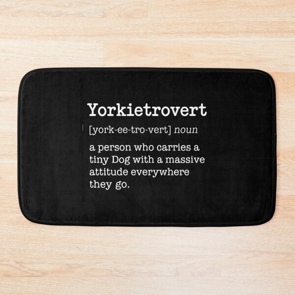Item preview, Yorkietrovert Yorkie Dog Owner Introvert Funny Pet Lover Definition designed and sold by PopStars1993.
