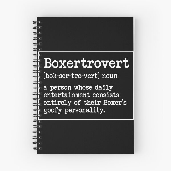 Item preview, Boxtrovert Boxer Dog Owner Dog Lover Pet Parent Definition designed and sold by PopStars1993.