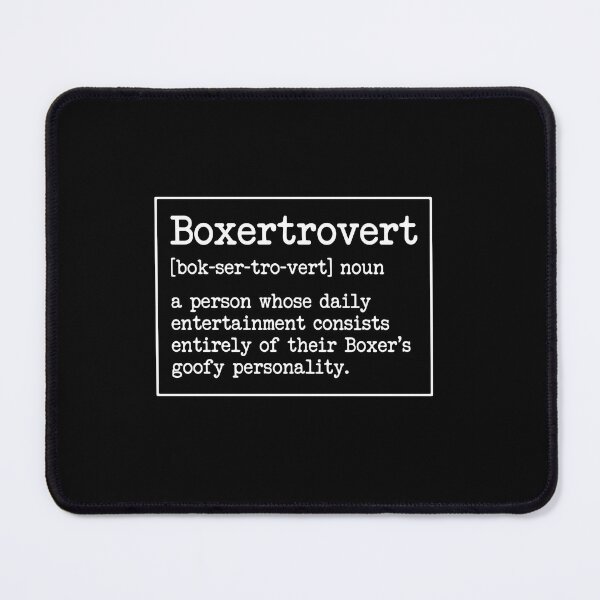 Item preview, Boxtrovert Boxer Dog Owner Dog Lover Pet Parent Definition designed and sold by PopStars1993.