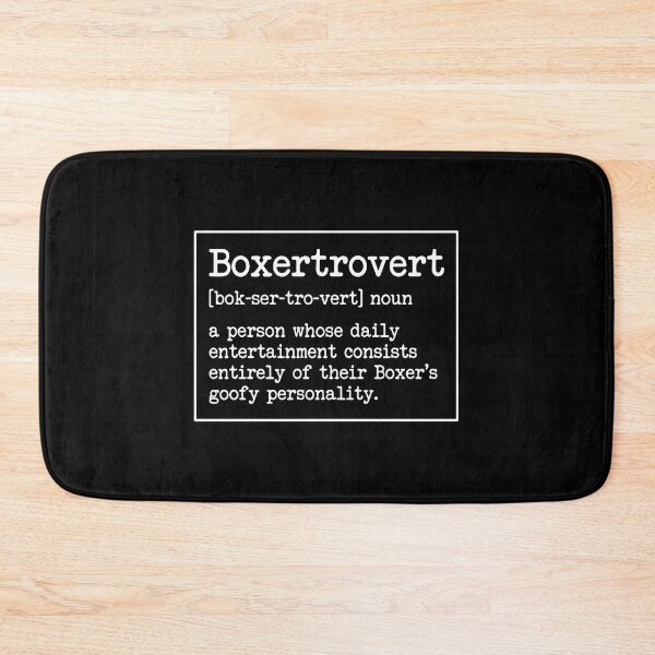 Item preview, Boxtrovert Boxer Dog Owner Dog Lover Pet Parent Definition designed and sold by PopStars1993.