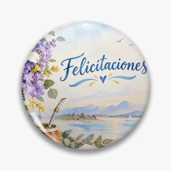 Item preview, Congratulations in Watercolor designed and sold by Esencia Argentina.