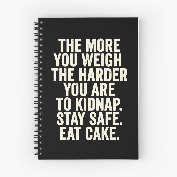 Item preview, Halloween Eat Cake Kidnap Safety Funny Quote designed and sold by d247.