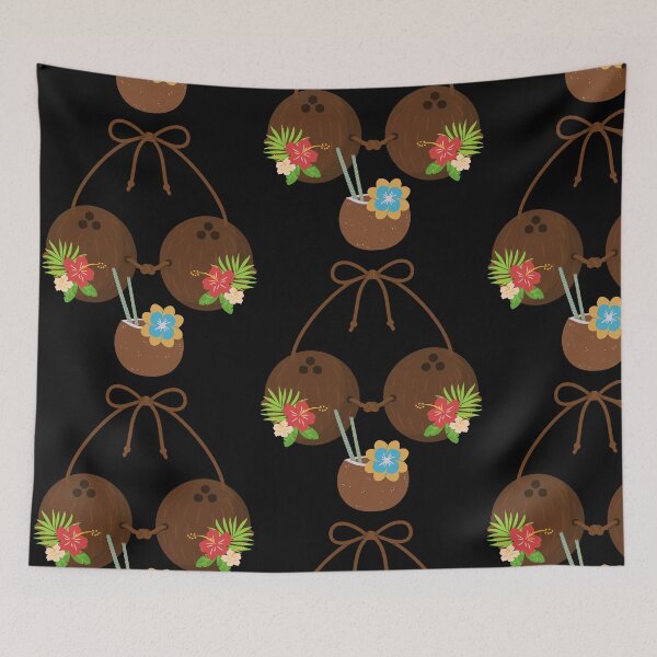 Item preview, Coconut Bra Hawaiian designed and sold by tellia-kallisto.