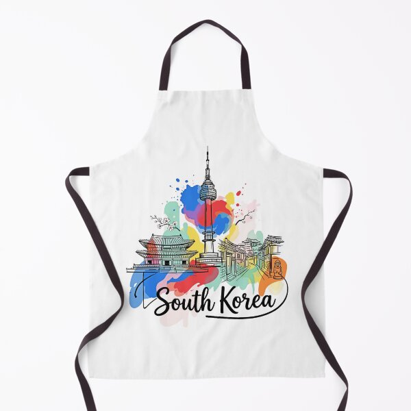 Item preview, Seoul South Korea: Colorful Travel Art designed and sold by EdwinkOne.