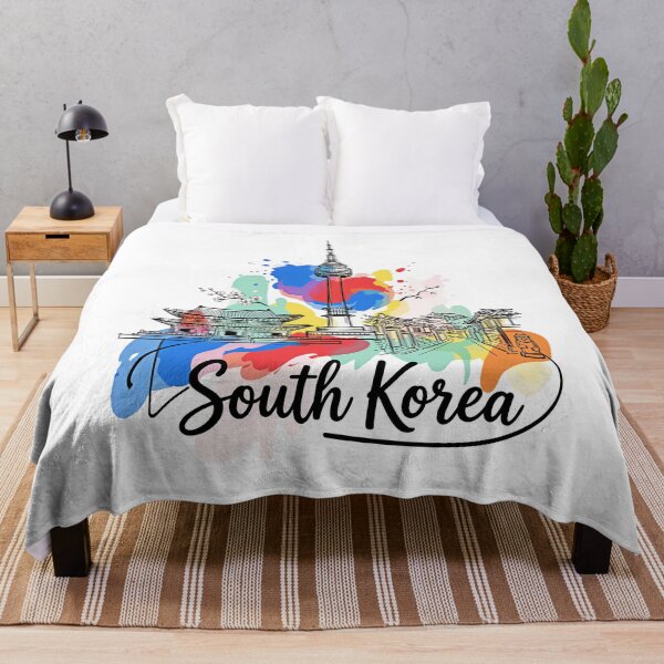 Item preview, Seoul South Korea: Colorful Travel Art designed and sold by EdwinkOne.