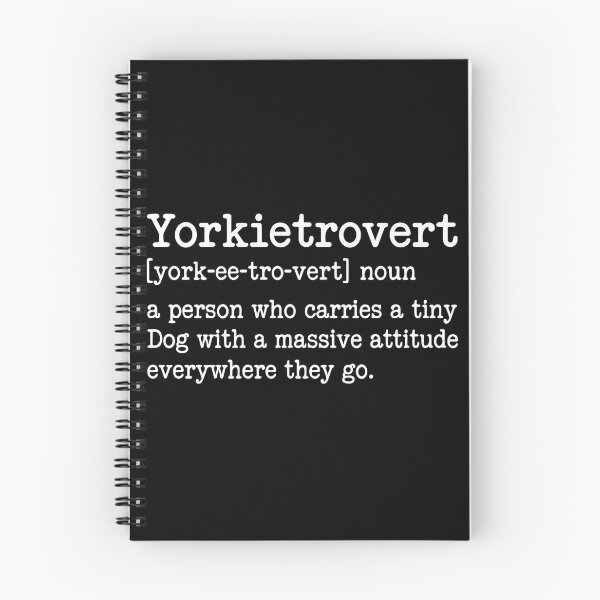 Item preview, Yorkietrovert Funny Yorkshire Terrier Owner Dog Lover designed and sold by PopStars1993.