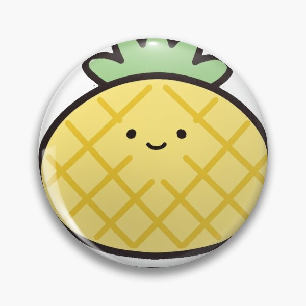 Item preview, Cute Pineapple Stand Tall Positive Affirmation Sticker designed and sold by xiaoxiaochibi.