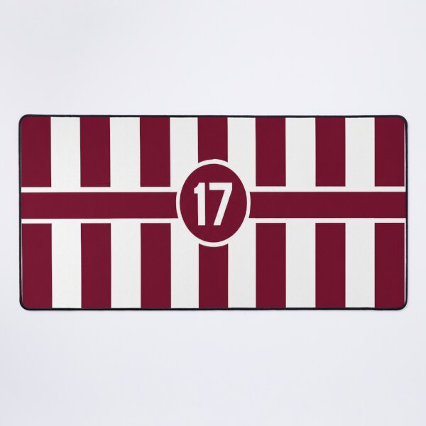 Item preview, Number 17 striped badge designed and sold by urbanshop7.