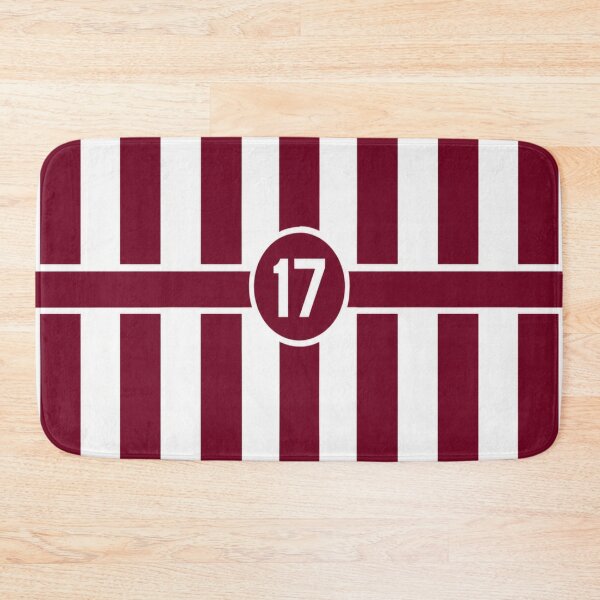 Item preview, Number 17 striped badge designed and sold by urbanshop7.