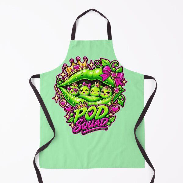 Item preview, Royal Pod Squad - Neon Pop Art Peas designed and sold by Human Error Goods.
