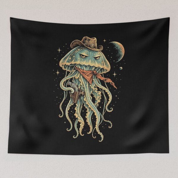 Item preview, Jellyfish Space Cowboy designed and sold by SignumShop.