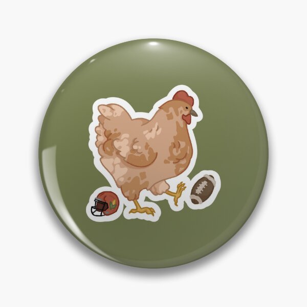 Item preview, Football Chicken designed and sold by HannahReeStudio.