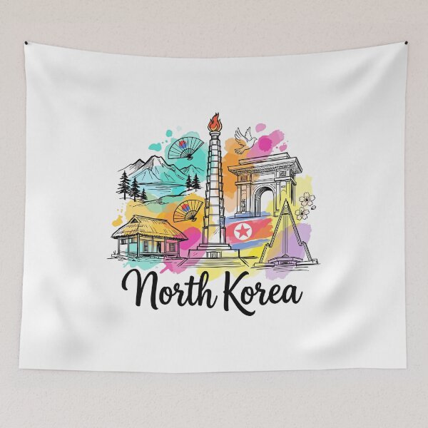 Item preview, North Korea: Pyongyang & Landmarks designed and sold by EdwinkOne.