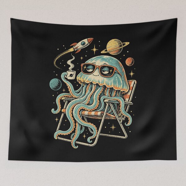 Item preview, Jellyfish Takes a Break designed and sold by SignumShop.