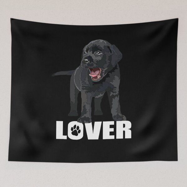 Item preview, Black Labrador Puppy Lover designed and sold by Just-Arts-4U.