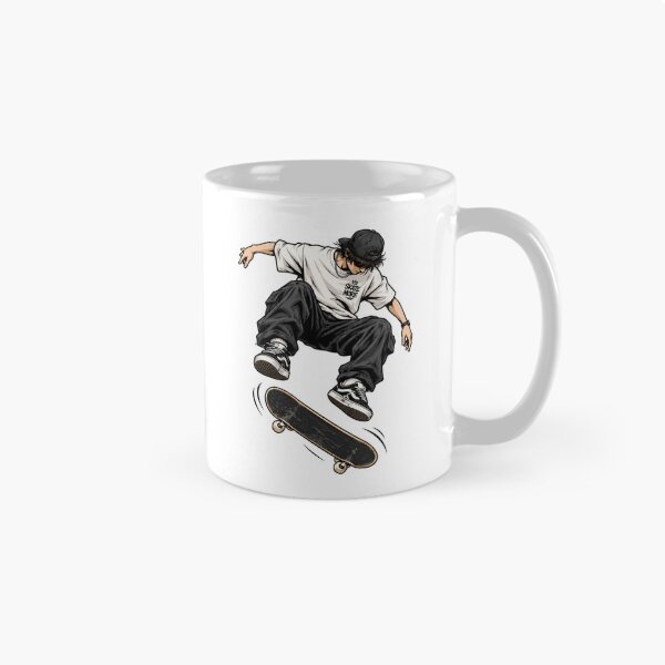 Item preview, Skate More Street Culture Kickflip Art designed and sold by WearTheVibe Store.