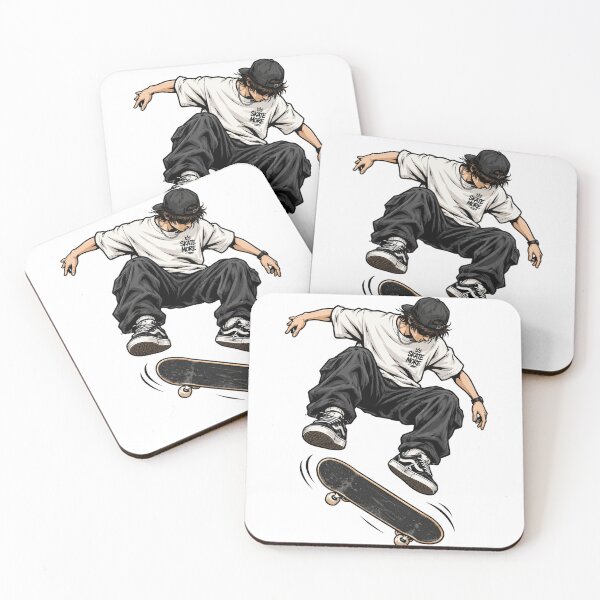 Item preview, Skate More Street Culture Kickflip Art designed and sold by WearTheVibe Store.