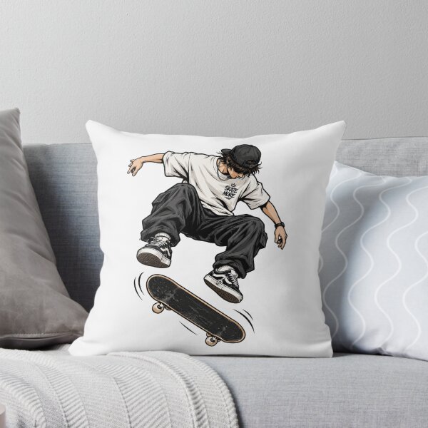 Item preview, Skate More Street Culture Kickflip Art designed and sold by WearTheVibe Store.