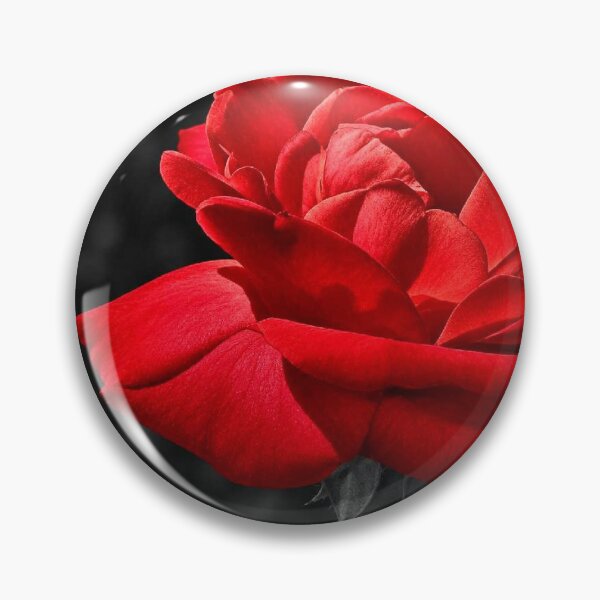 Item preview, Red Rose in the Dark – Romantic Botanical Art designed and sold by cozypaperstudio.