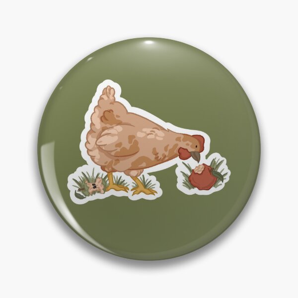Item preview, Apple Picking Chicken designed and sold by HannahReeStudio.