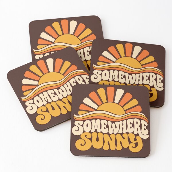 Item preview, Somewhere Sunny Retro Sunburst designed and sold by AndyGordon125.