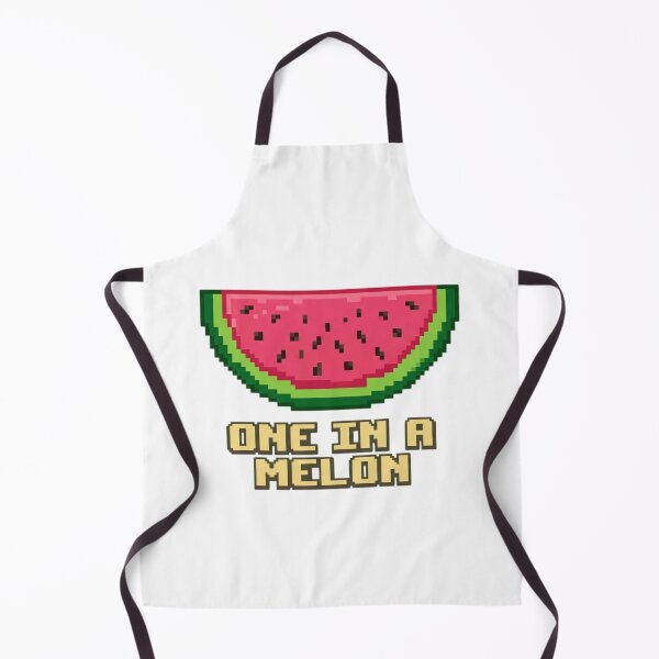 Item preview, One in a Melon Watermelon Slice Pixel Art designed and sold by Zyra_urs1.