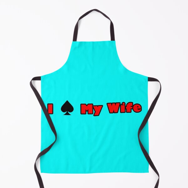 Item preview, I Spade My Wife (Red Text) designed and sold by Karate Octopus.