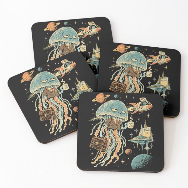 Item preview, Jellyfish Goes to Work designed and sold by SignumShop.