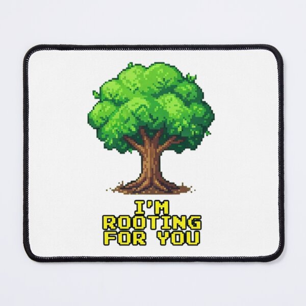 Item preview, I'm Rooting For You Green Tree Pixel Art designed and sold by Zyra_urs1.