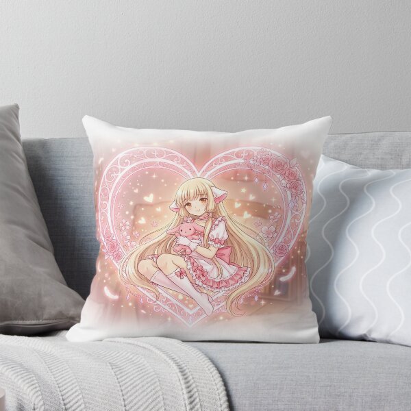 Item preview, Chii Chobits Anime Cute Pink Lolita Heart designed and sold by Magimel.