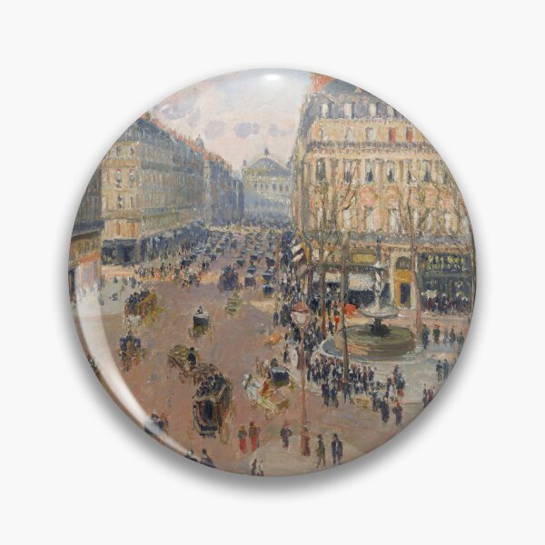 Item preview, Camille Pissarro - La Place du Théâtre-Français et l’avenue de l’Opéra, soleil d’après-midi en hiver designed and sold by letitrip.