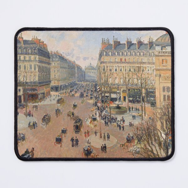 Item preview, Camille Pissarro - La Place du Théâtre-Français et l’avenue de l’Opéra, soleil d’après-midi en hiver designed and sold by letitrip.