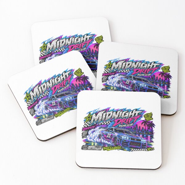 Item preview, MIDNIGHT DRIFT — Neon After Hours designed and sold by TheKingQuestion.