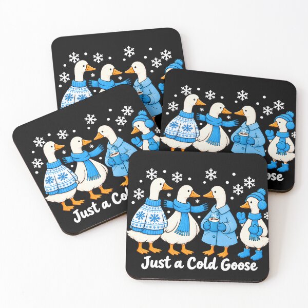 Item preview, Just a Cold Goose Funny Winter Goose designed and sold by VGAfanatic.