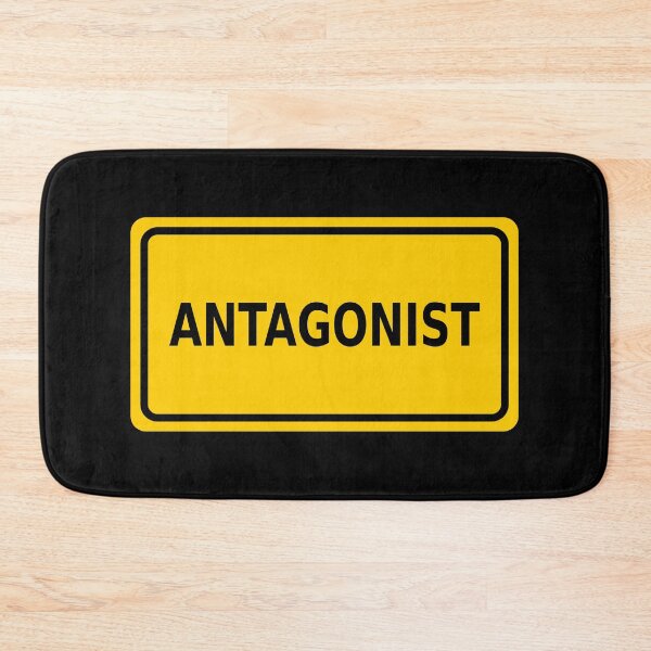 Item preview, Antagonist Label designed and sold by Karate Octopus.