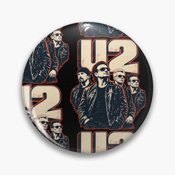 Item preview, U2 Band – Vintage Irish Alternative Rock Classic Music Art designed and sold by chooseur1outfit.