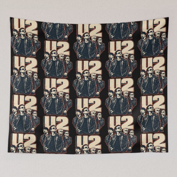 Item preview, U2 Band – Vintage Irish Alternative Rock Classic Music Art designed and sold by chooseur1outfit.