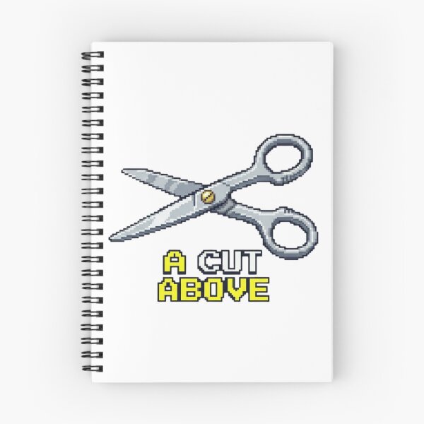 Item preview, A Cut Above Silver Scissors Pixel Art designed and sold by Zyra_urs1.