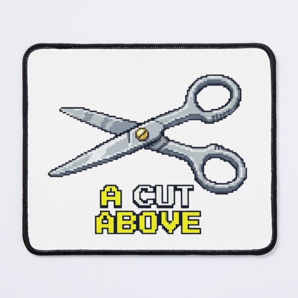 Item preview, A Cut Above Silver Scissors Pixel Art designed and sold by Zyra_urs1.