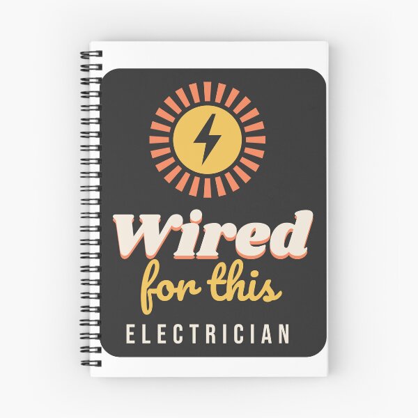 Item preview, Wired For This Electrician Lightning Bolt designed and sold by Good Little Days.